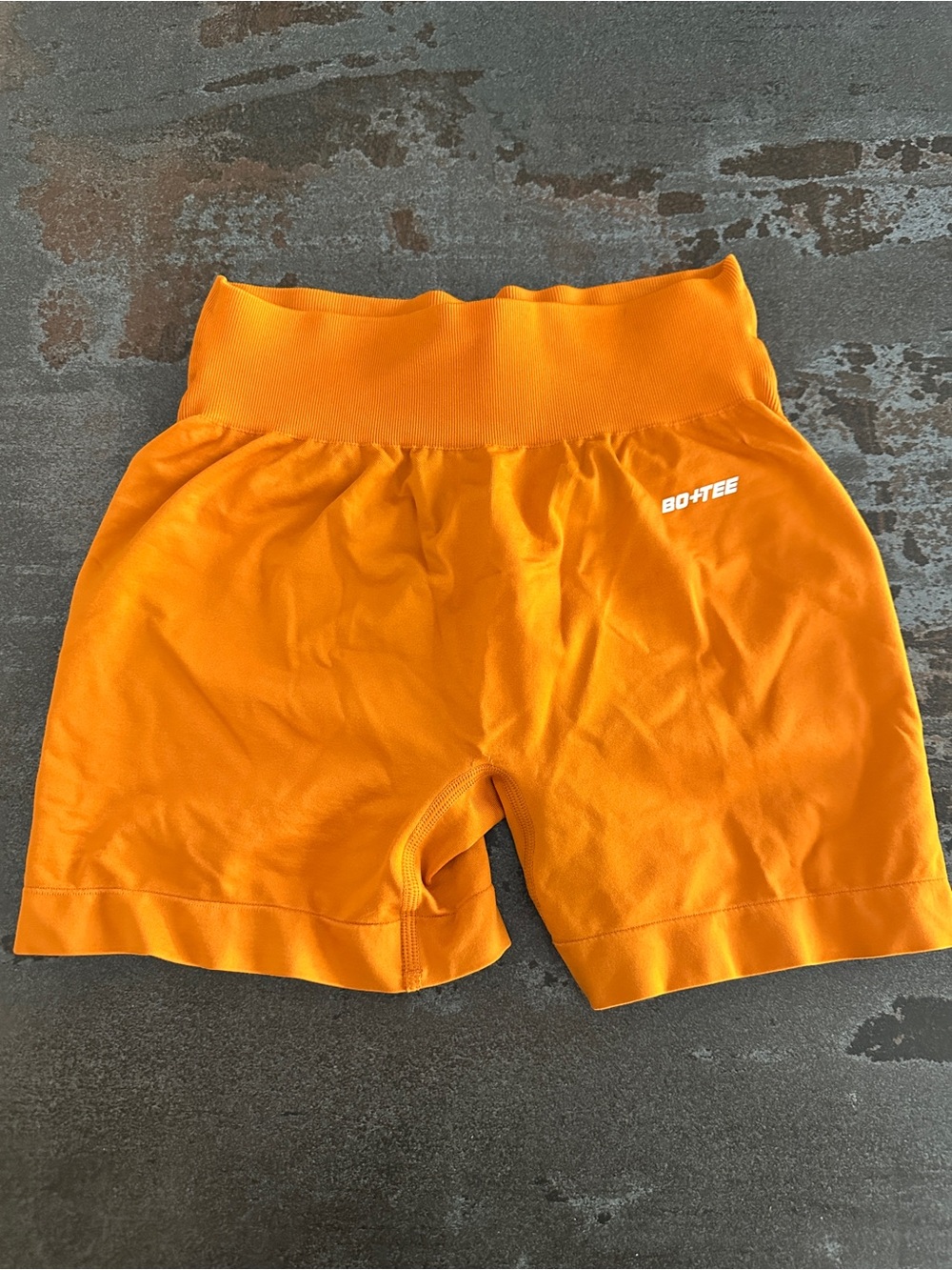 BO+TEE Women's Athletic Shorts - Orange